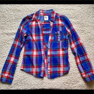 hollister plaid shirt